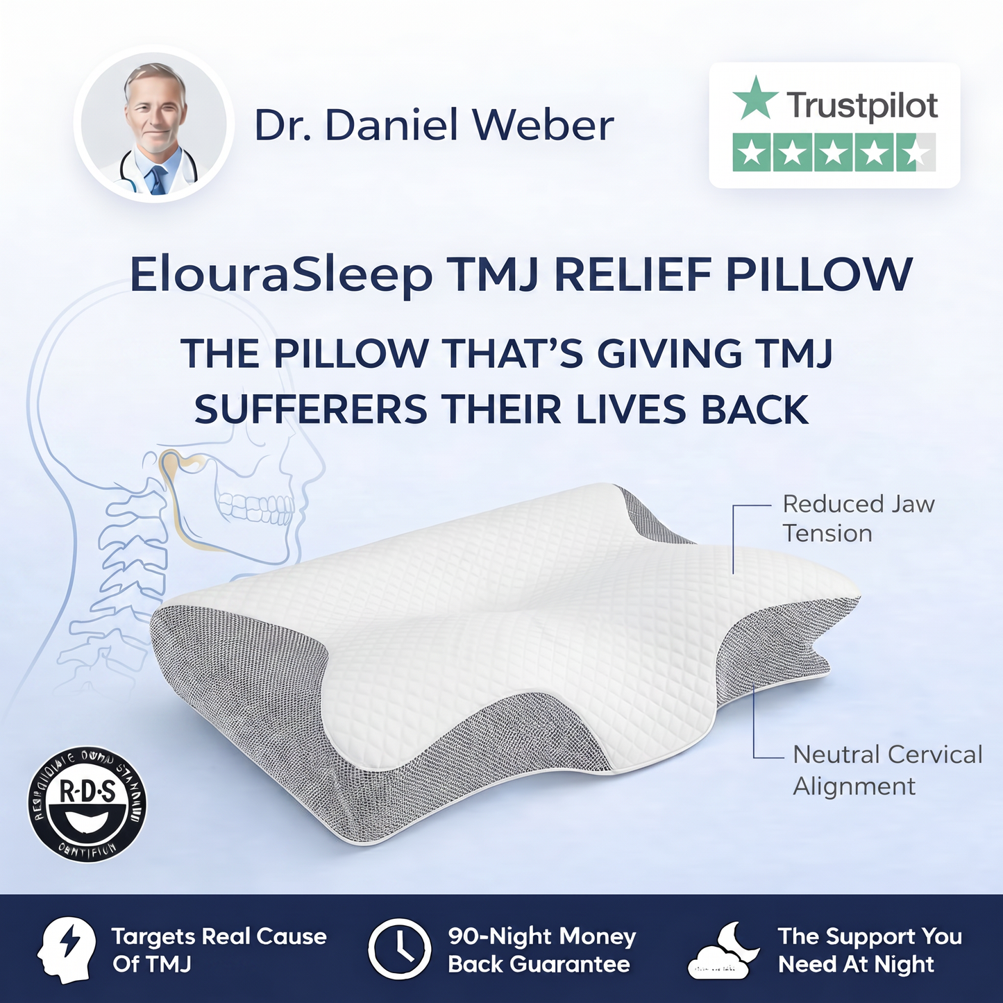 Éloura CerviSoft™ Pillow