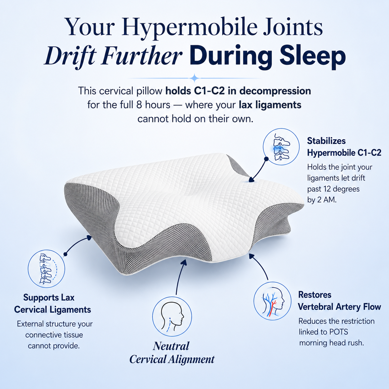 Éloura CerviSoft™ Pillow
