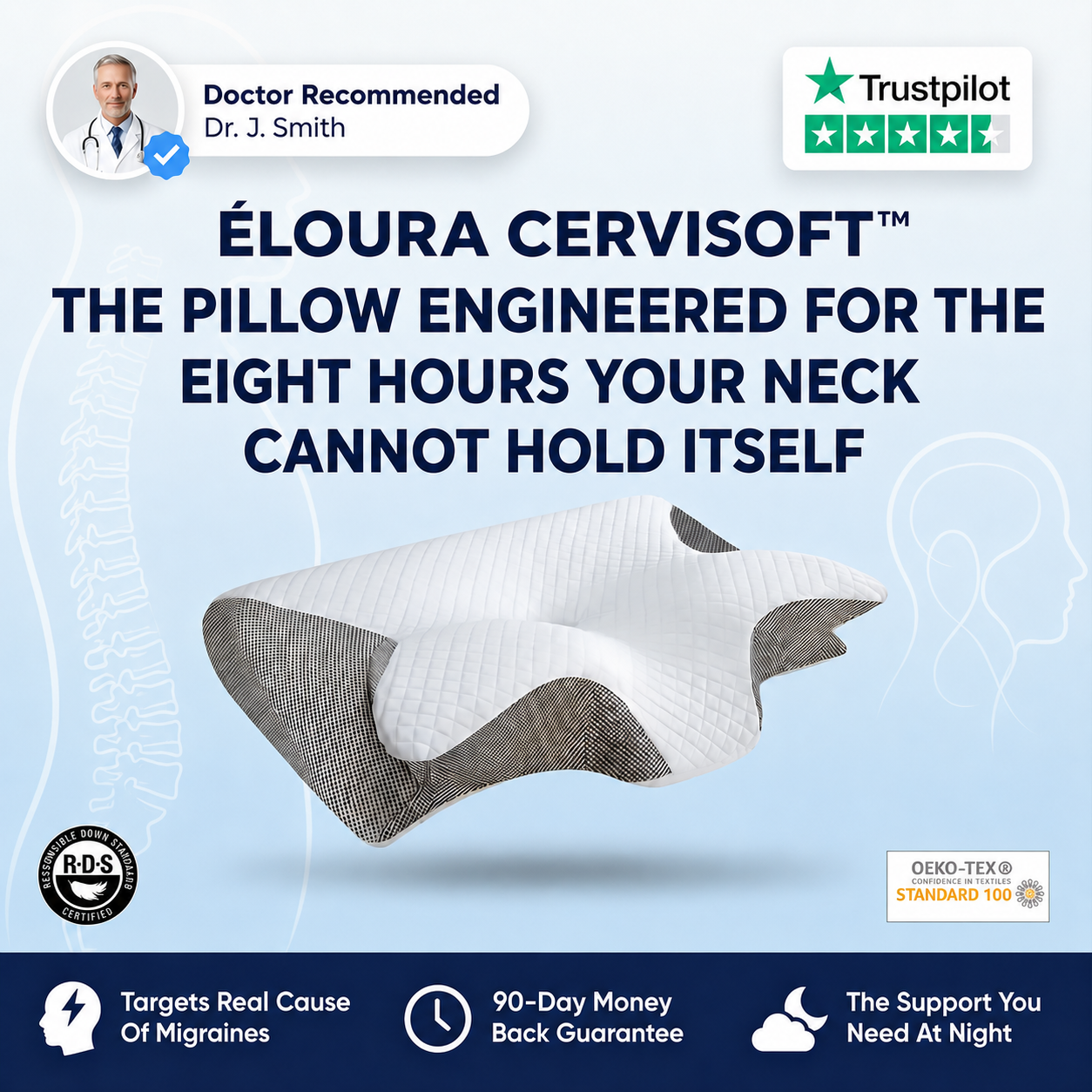Éloura CerviSoft™ Pillow
