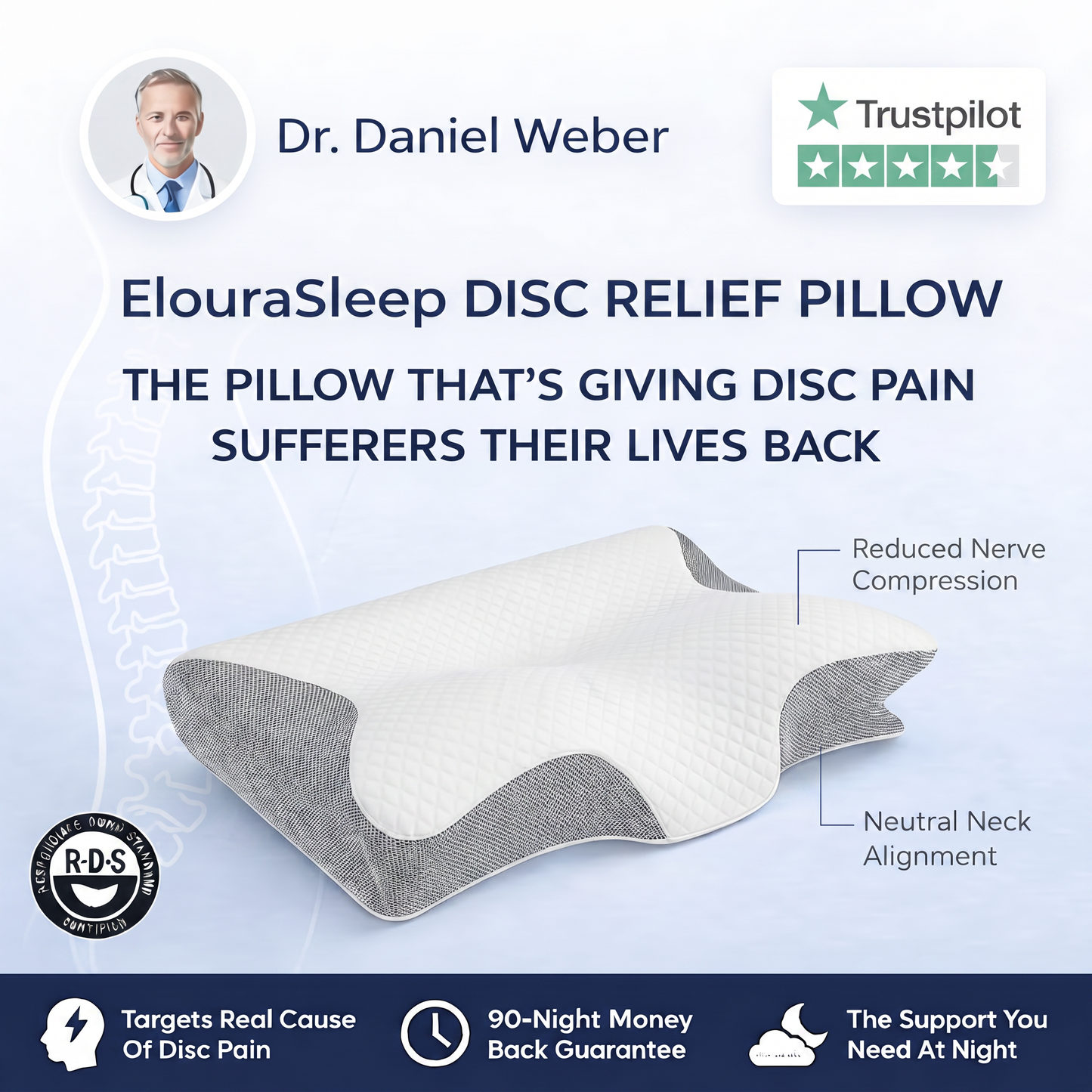 Éloura CerviSoft™ Pillow
