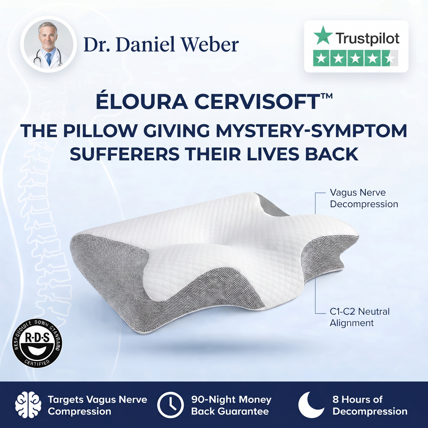 Éloura CerviSoft™ Pillow