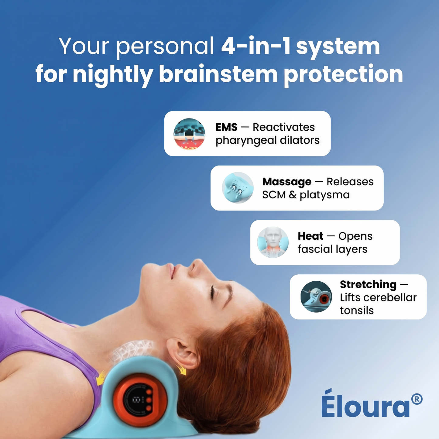 Éloura NeuroPulse™ 4-in-1 Massager